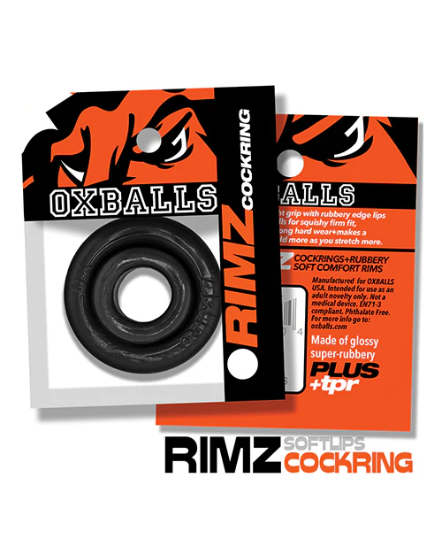 Oxballs Rimz Big Single Ring - Black - Image 13