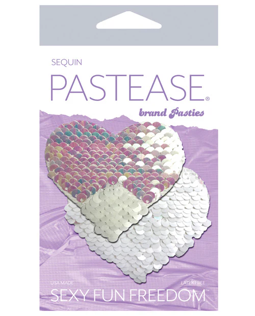 Pastease Color Changing Flip Sequins Heart - Image 2