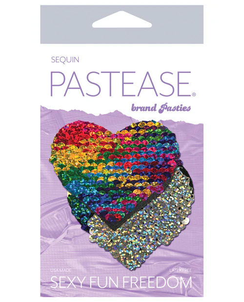 Pastease Color Changing Flip Sequins Heart - Image 4