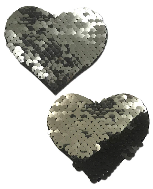 Pastease Color Changing Flip Sequins Heart - Image 7