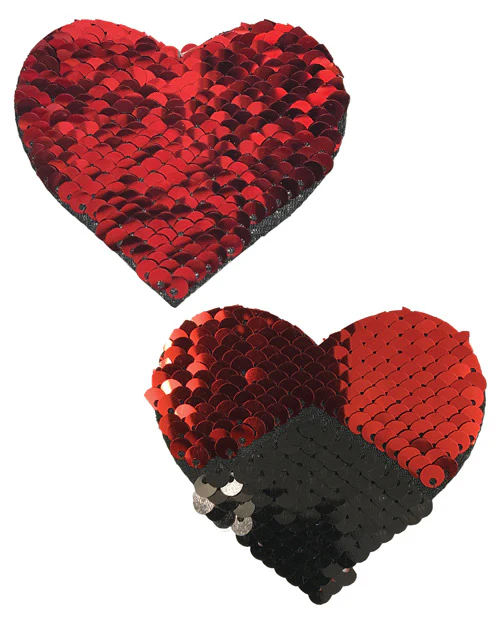 Pastease Color Changing Flip Sequins Heart - Image 8
