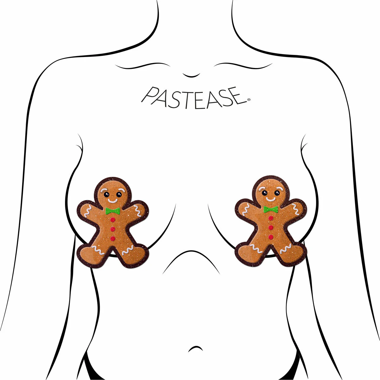 Pastease Gingerbread Man Pasties - Image 2