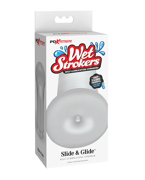 PDX Extreme Wet Stroker Slide & Glide XXL - Frosted - Image 2