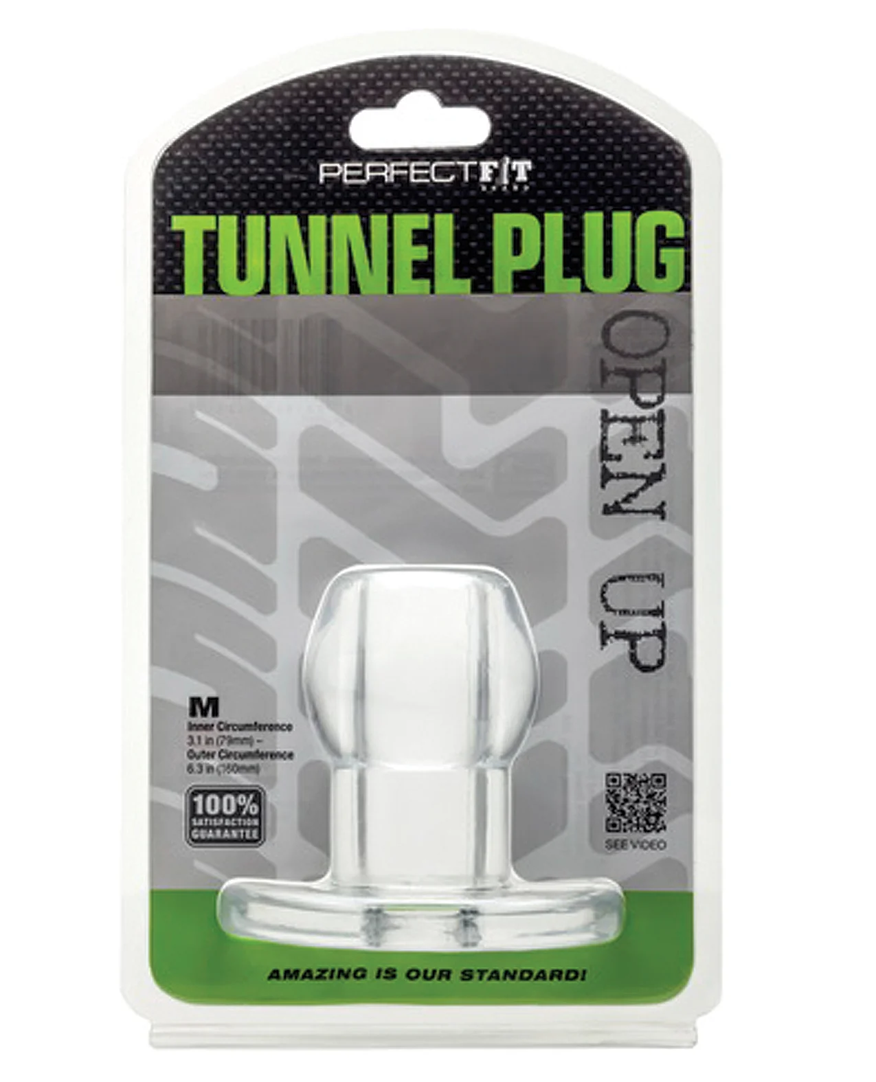 Perfect Fit Tunnel Plug XLarge - Clear - Image 11