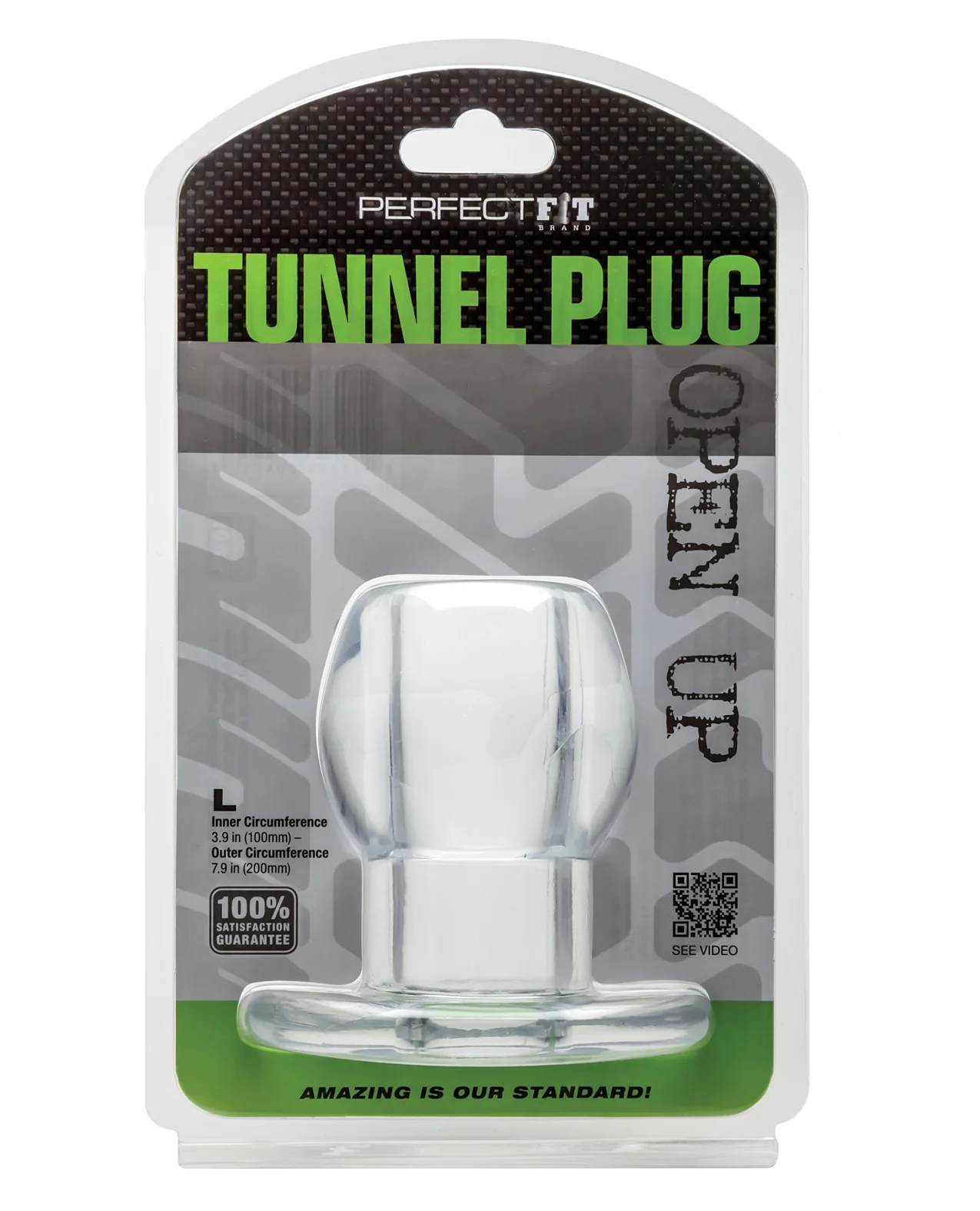 Perfect Fit Tunnel Plug XLarge - Clear - Image 5