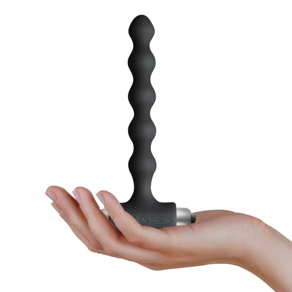 Petite sensations pearls black plug - Image 2