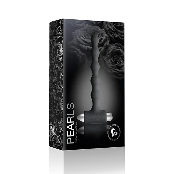 Petite sensations pearls black plug - Image 4