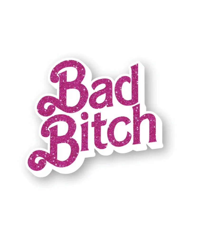 Bad Bitch Enamel Pin - Image 2
