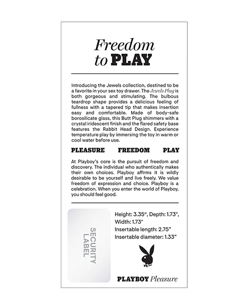 Playboy Jewels Plug - Image 8