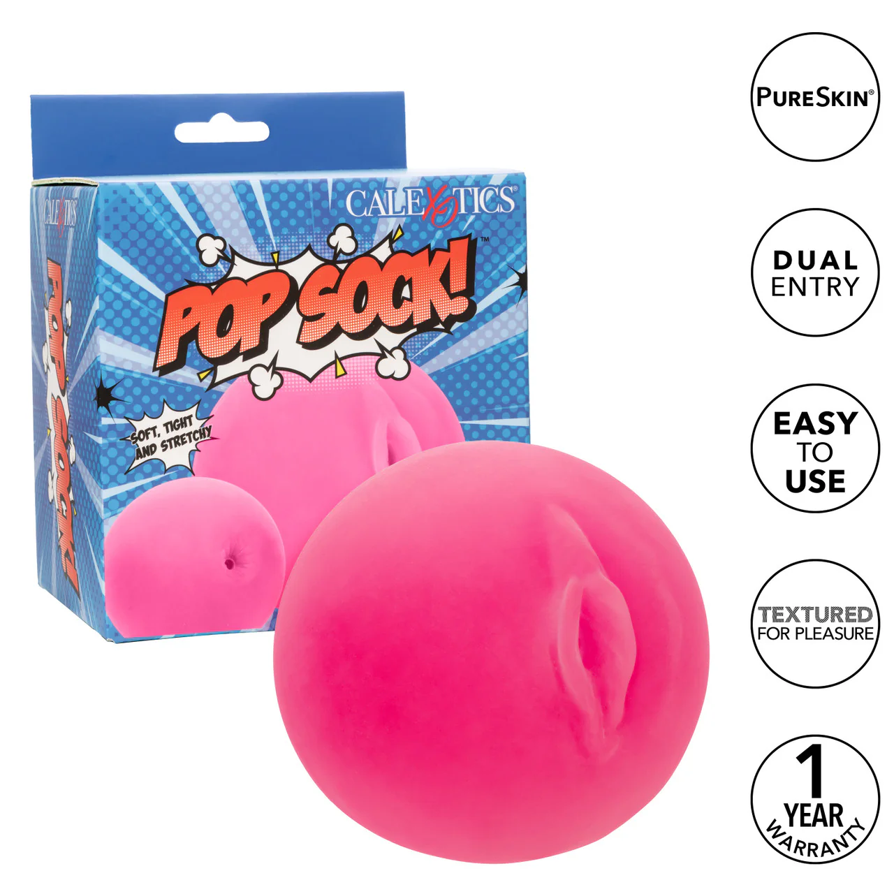 Pop Sock! Pussy & Ass Ball - Image 2