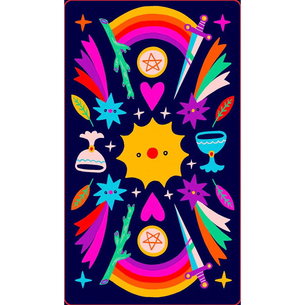 Rainbow Tarot: 78 Cards with Guidebook - Image 5