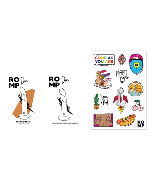 ROMP Dizi 3 Color Dildo - Image 2