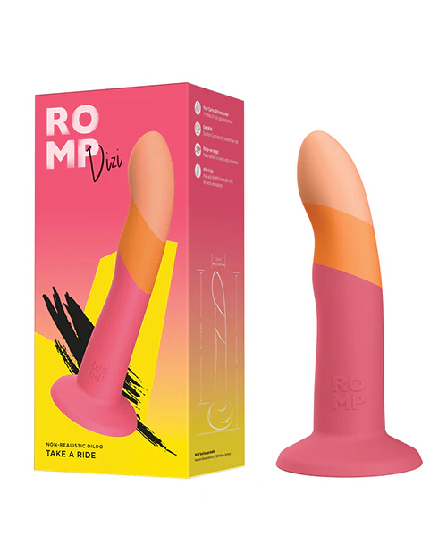 ROMP Dizi 3 Color Dildo - Image 3