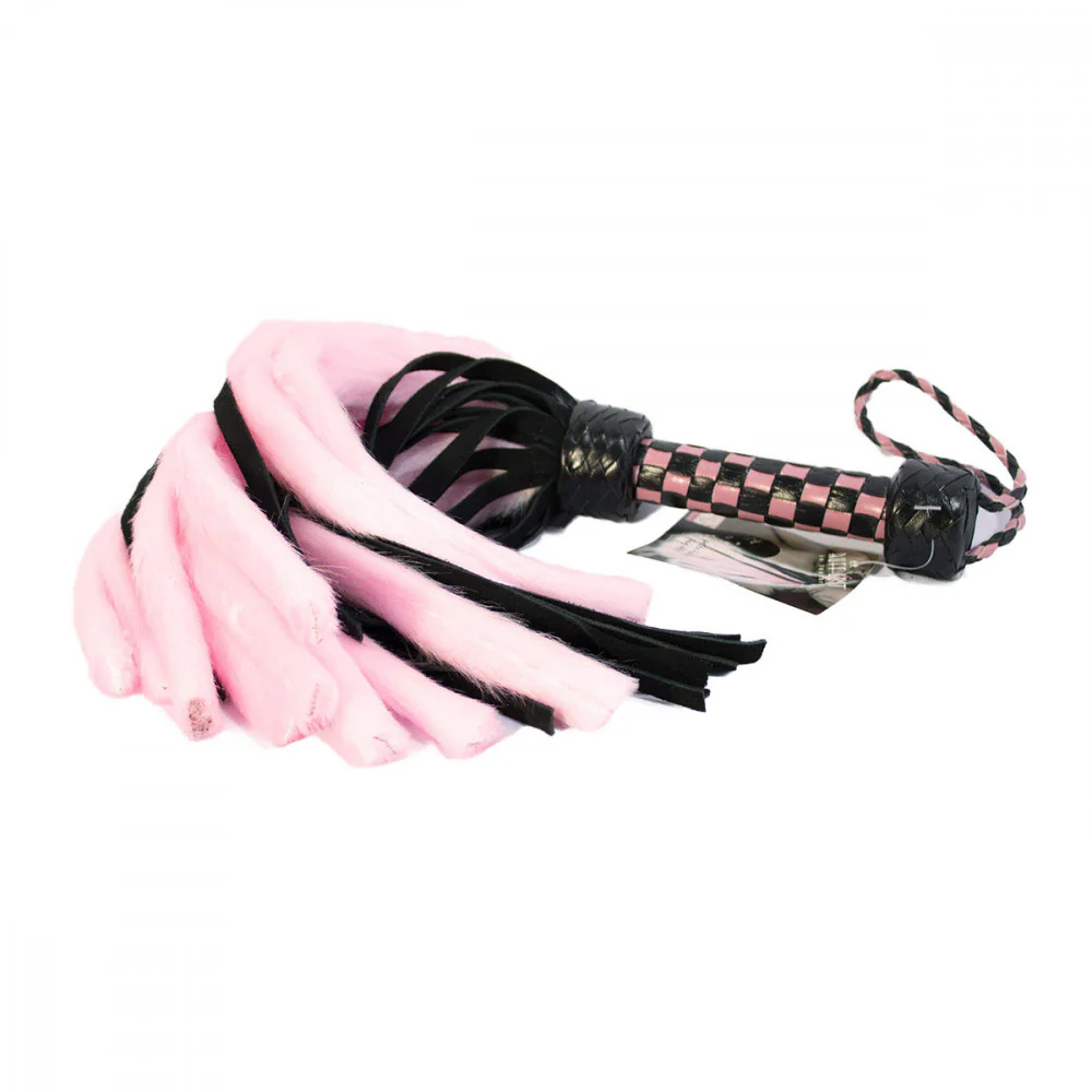 Ruff Doggie Styles Suede and Fluff Mini Flogger - Image 6