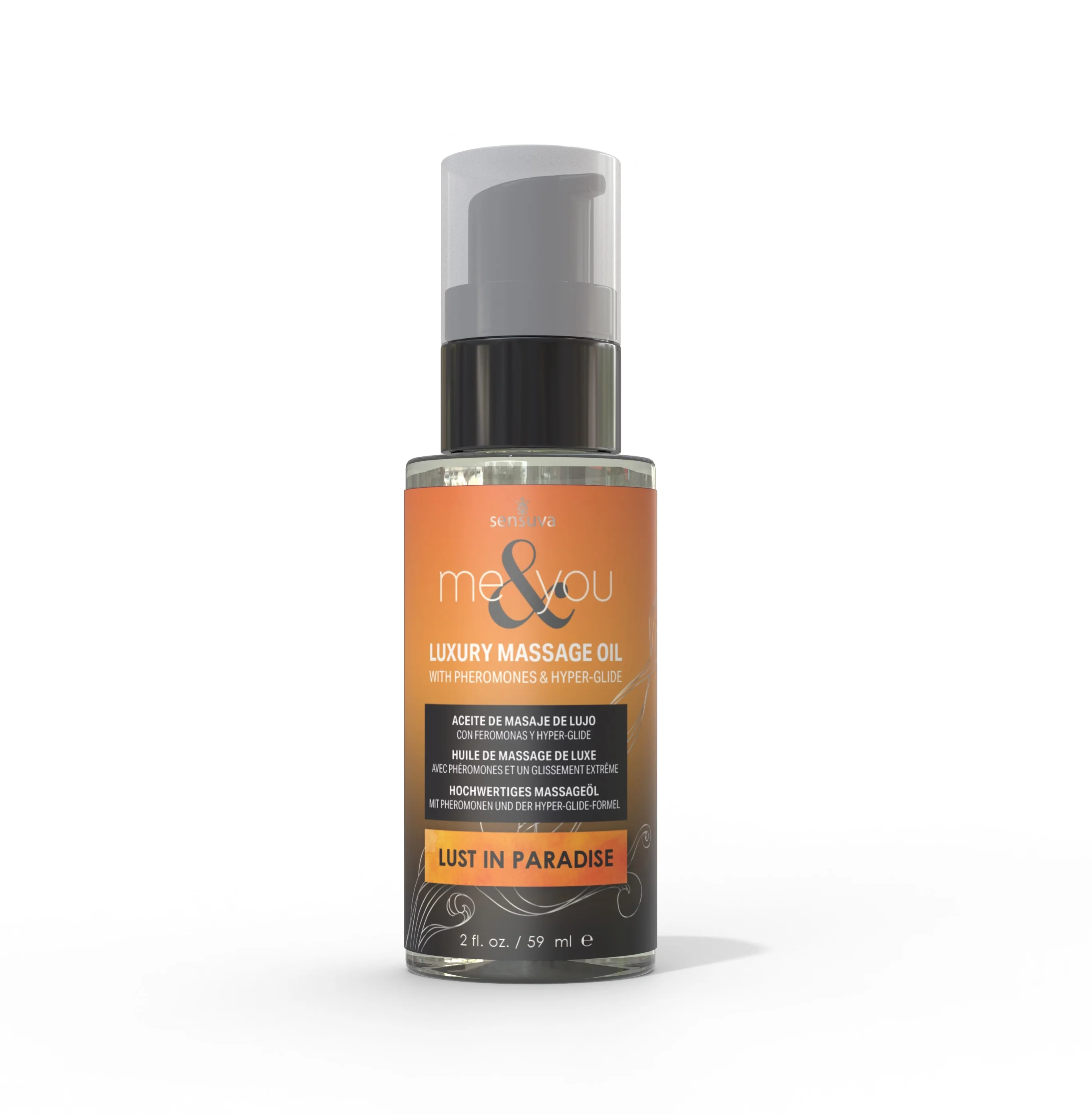 Sensuva Me & You Massage Oil - 2 oz Sensual Bliss - Image 11