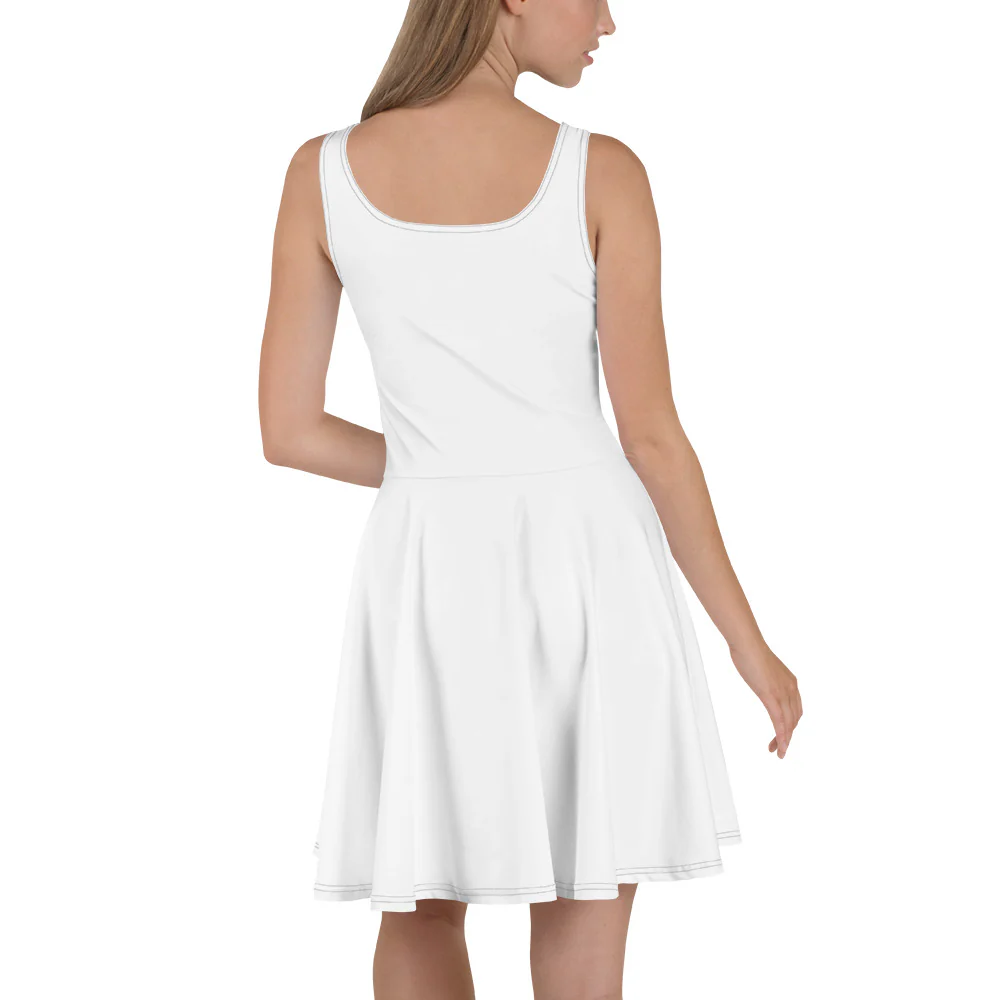 Sex.com Skater Dress - White - Image 2