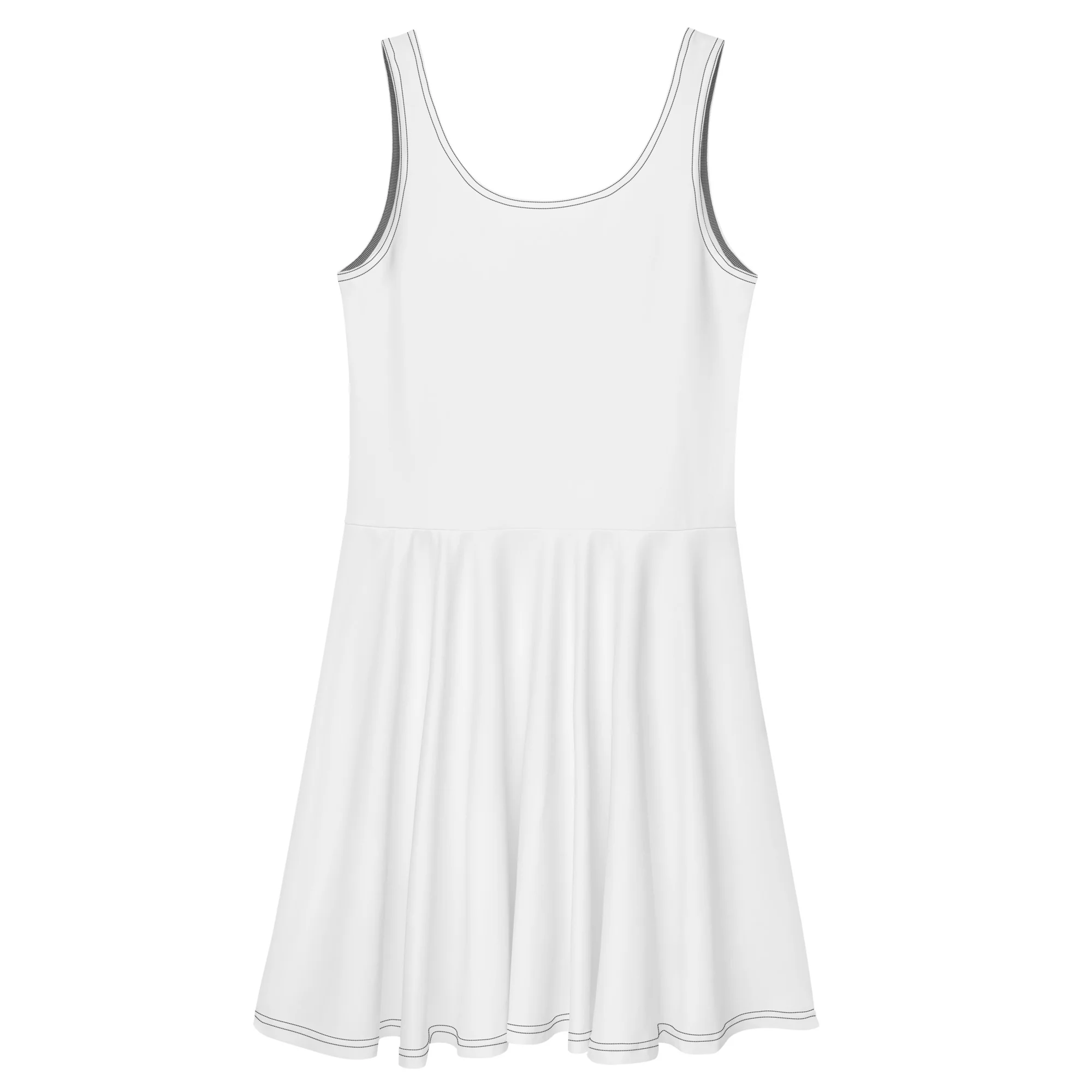 Sex.com Skater Dress - White - Image 6