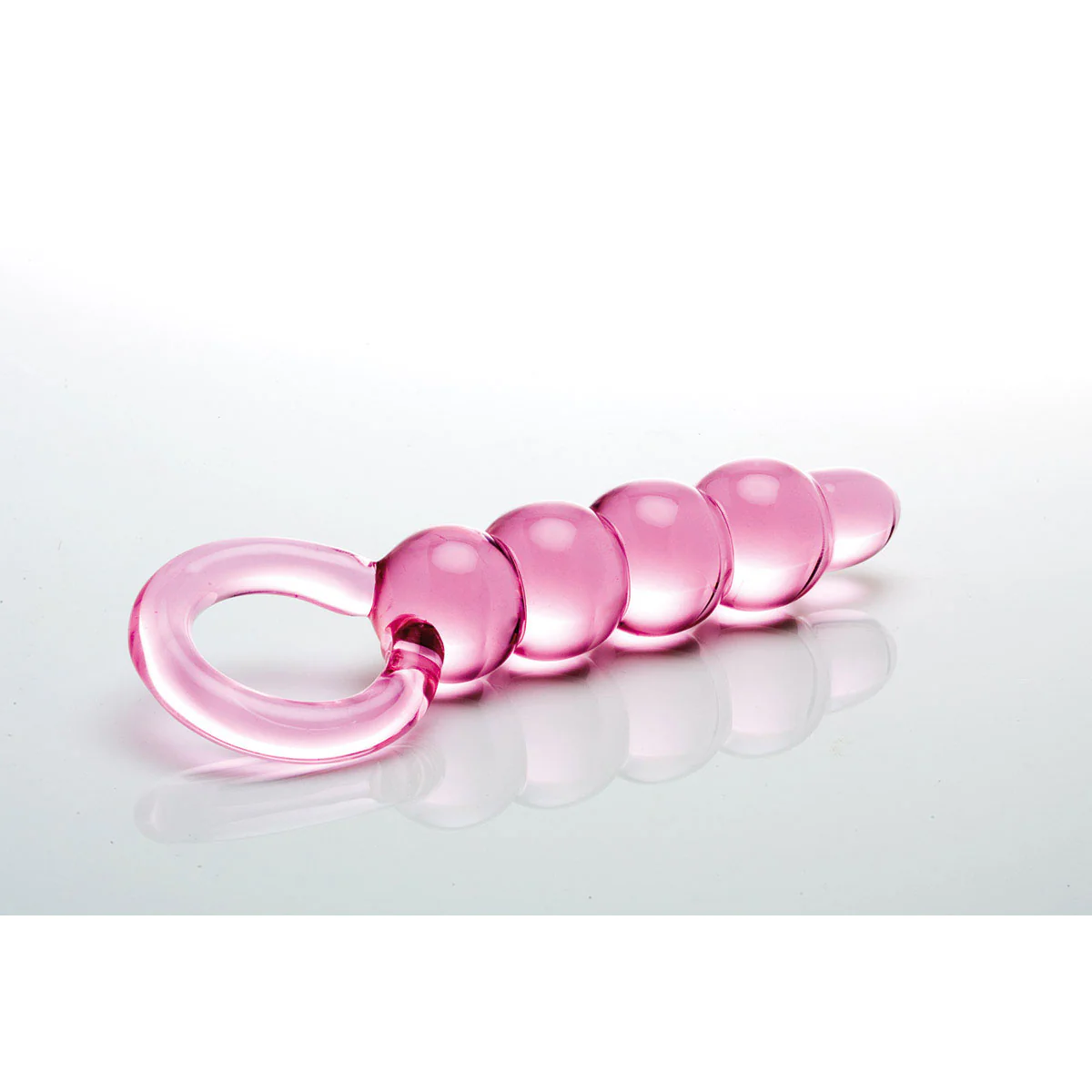 Sex Kitten Pink Glass String of Pearls - Image 3