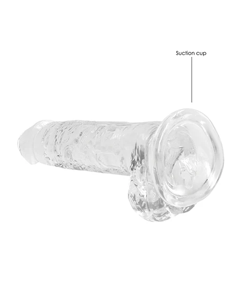 Shots Realrock Realistic Crystal Clear Dildo W/balls - Image 13