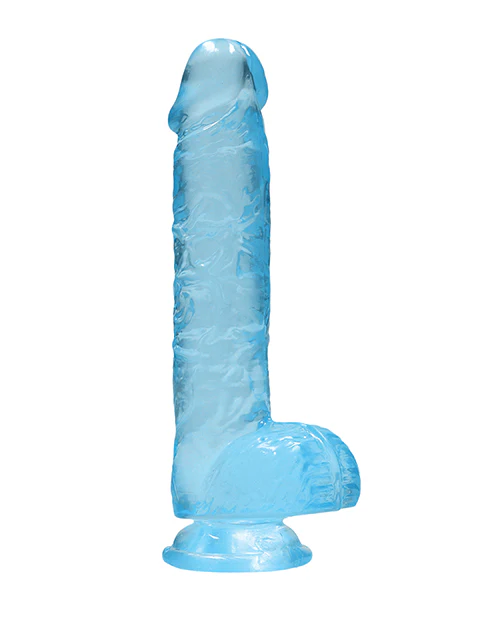 Shots Realrock Realistic Crystal Clear Dildo W/balls - Image 21