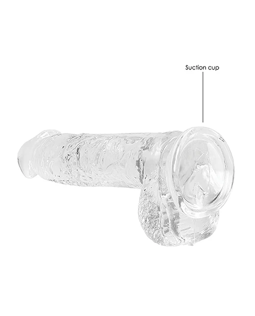Shots Realrock Realistic Crystal Clear Dildo W/balls - Image 28