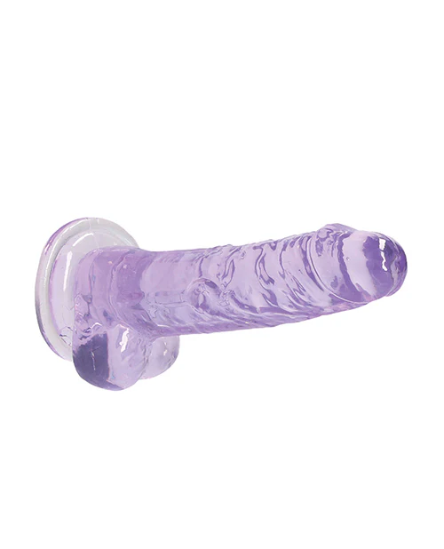 Shots Realrock Realistic Crystal Clear Dildo W/balls - Image 32