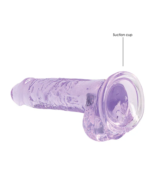 Shots Realrock Realistic Crystal Clear Dildo W/balls - Image 33