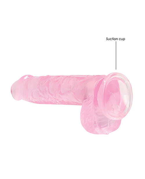 Shots Realrock Realistic Crystal Clear Dildo W/balls - Image 38