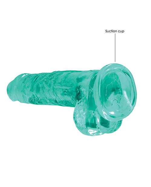 Shots Realrock Realistic Crystal Clear Dildo W/balls - Image 43