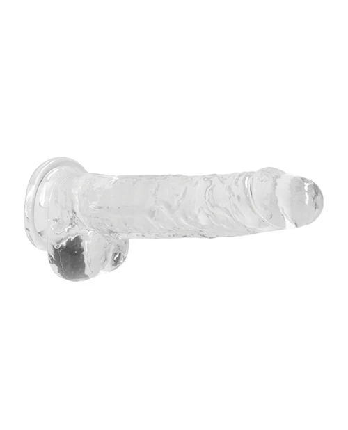 Shots Realrock Realistic Crystal Clear Dildo W/balls - Image 7