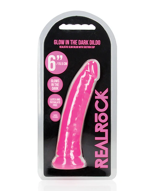 Shots Realrock Slim Dildo Glow In The Dark - Image 17