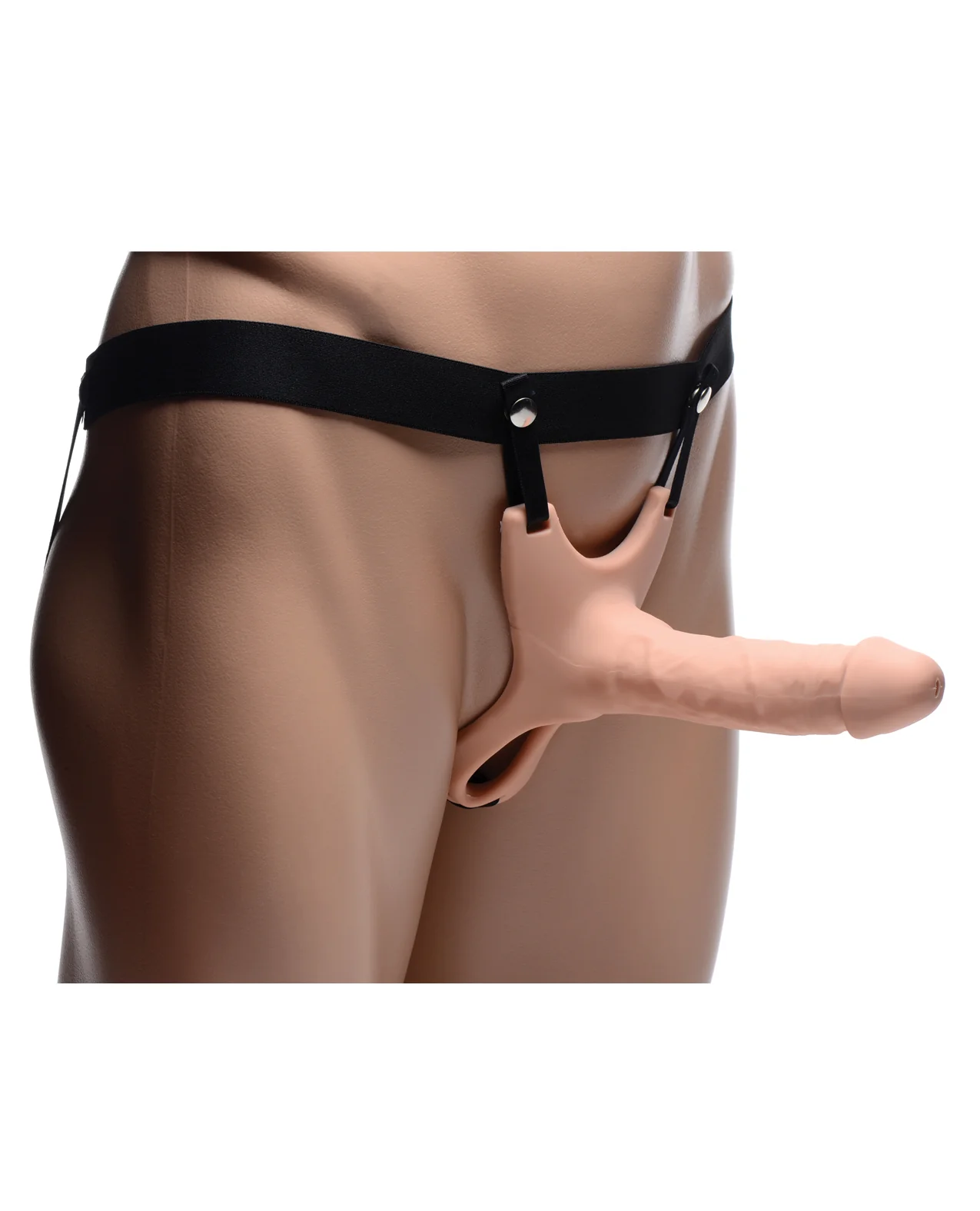 Size Matters SM Hollow Silicone Dildo Strap On - Image 3