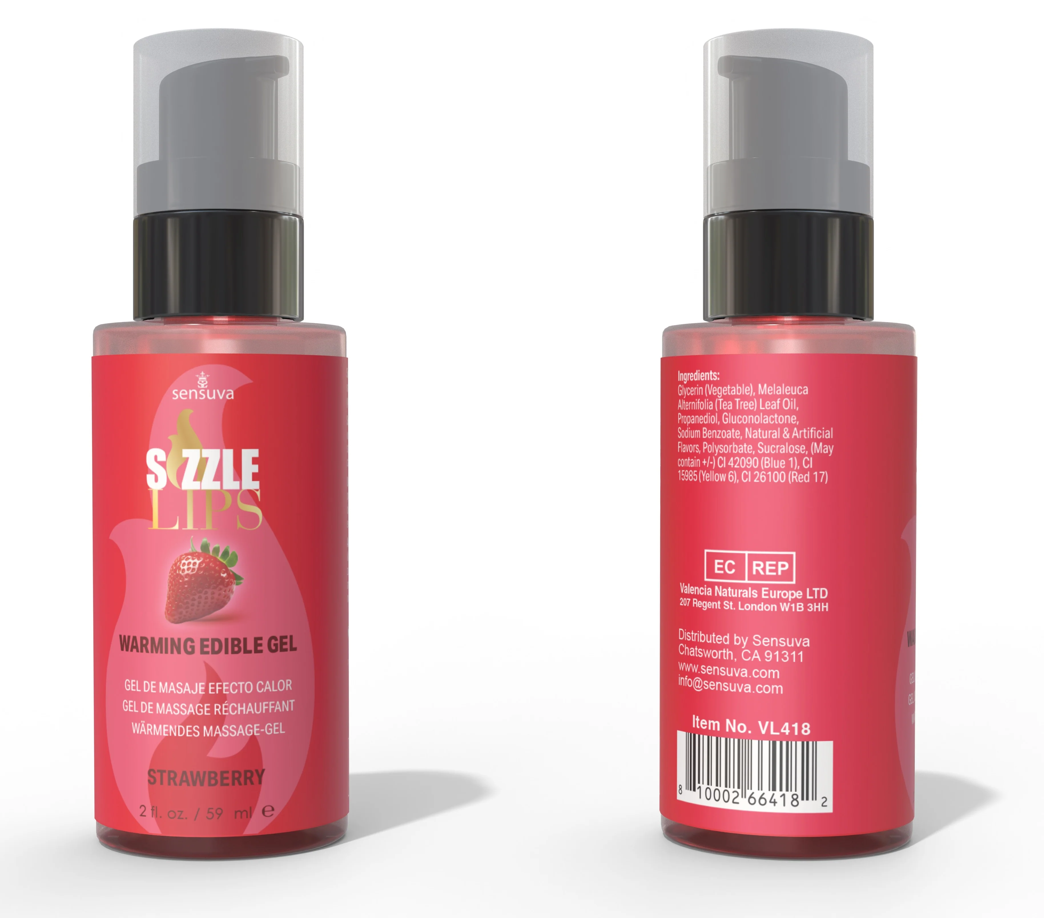 Sizzle Lips Warming Gel - 2 oz - Image 17