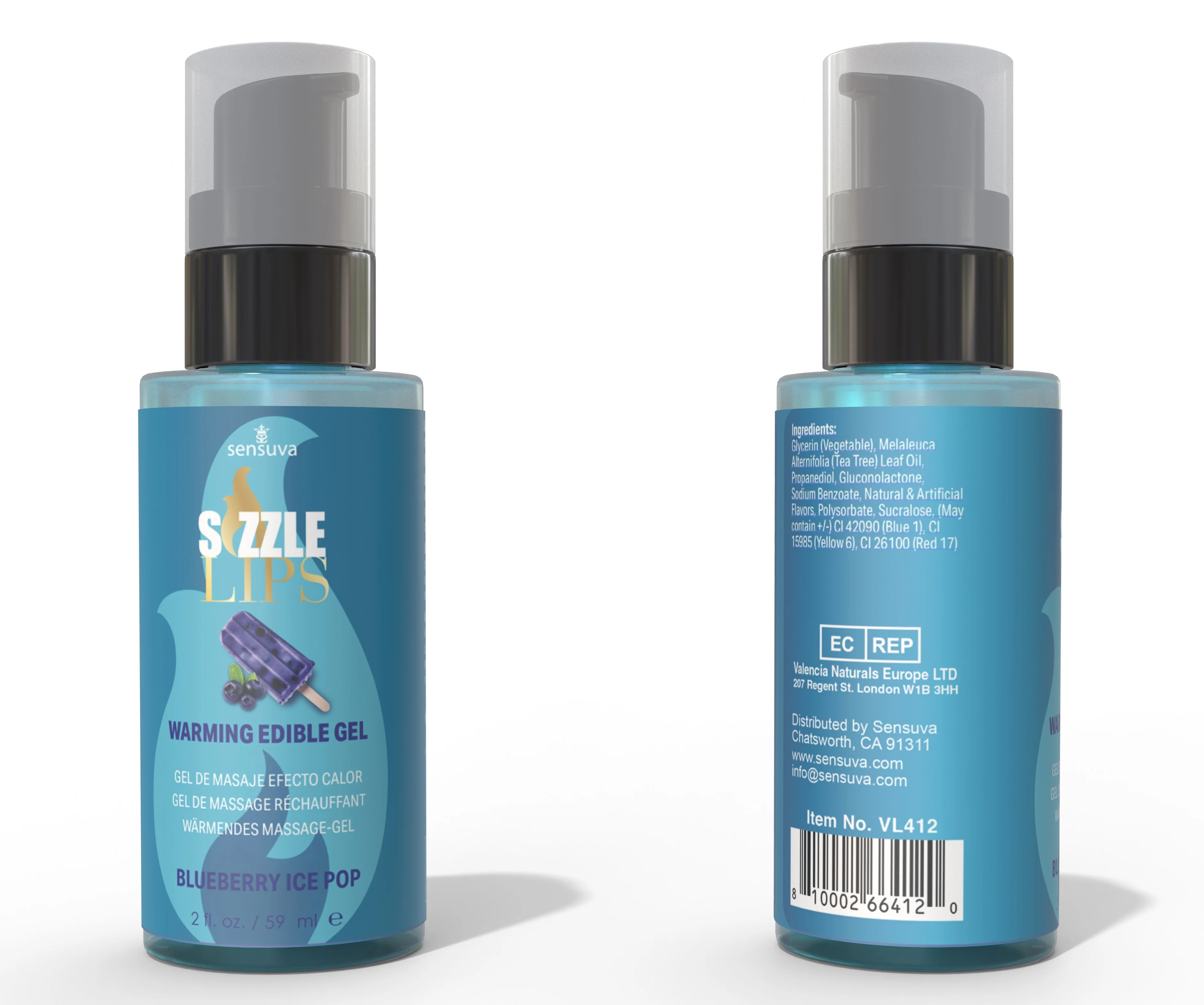 Sizzle Lips Warming Gel - 2 oz - Image 21