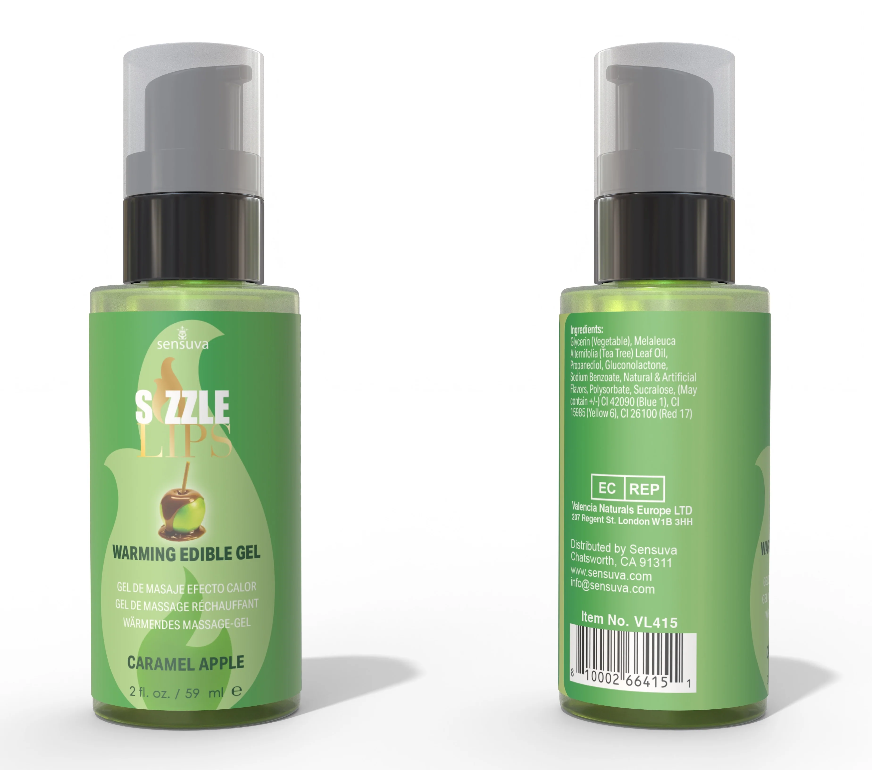 Sizzle Lips Warming Gel - 2 oz - Image 5