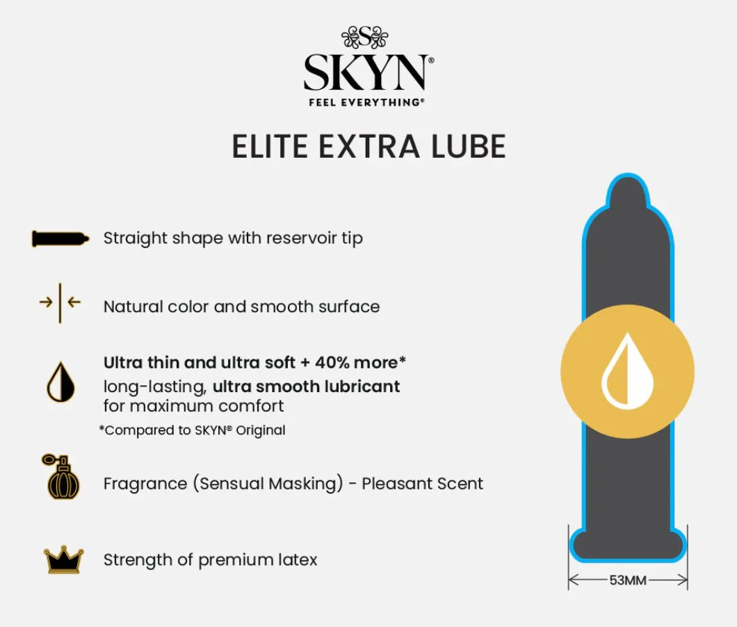 SKYN Non-Latex Condoms - Elite Extra-Lube - Image 2