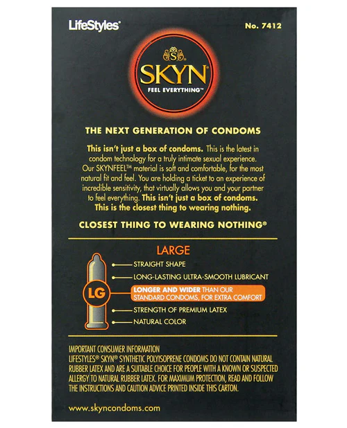 SKYN Non-Latex Condoms - Elite Large - Image 4