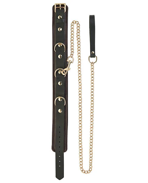 Spartacus Brown Collar and Leash - Image 2