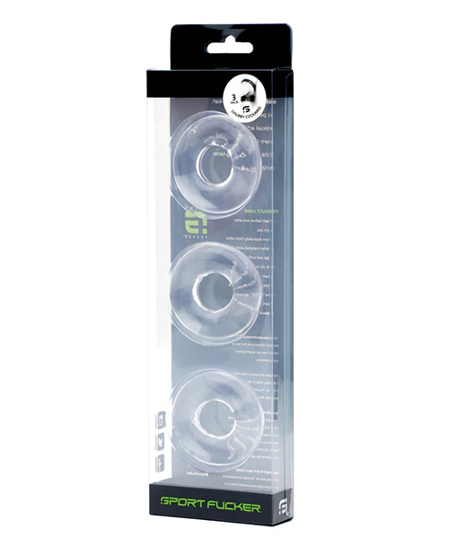 Sport Fucker Chubby Cockring Pack Of 3 - Image 13