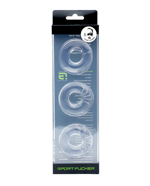 Sport Fucker Chubby Cockring Pack Of 3 - Image 14