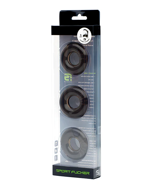 Sport Fucker Chubby Cockring Pack Of 3 - Image 17