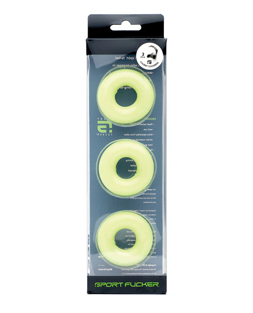 Sport Fucker Chubby Cockring Pack Of 3 - Image 3