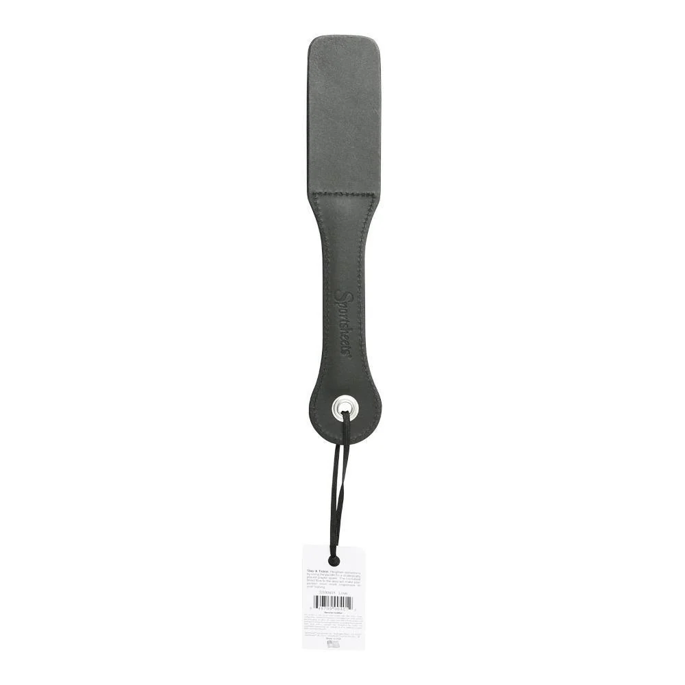 Sportsheets Sportsheets Leather Love Impression Paddle - Image 4