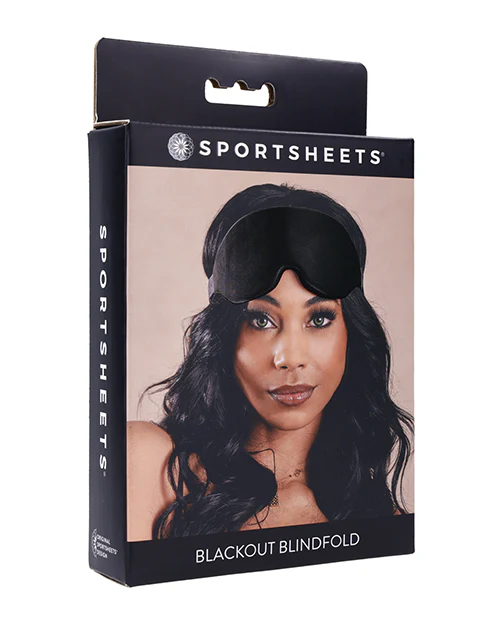 Sportsheets Blackout Memory Foam Blindfold - Image 3