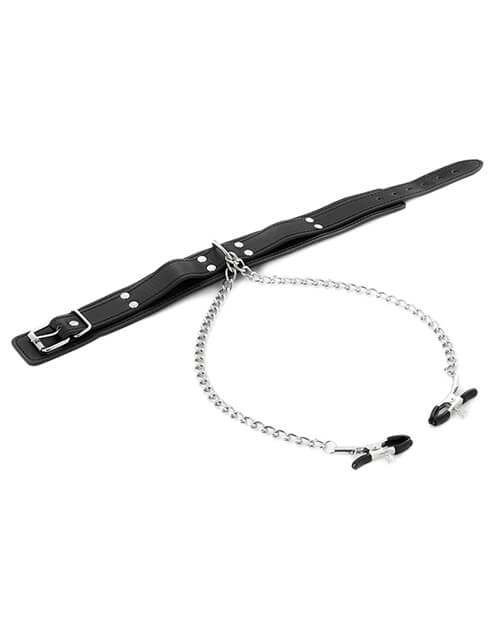Sportsheets Collar with Nipple Clamps - Image 6