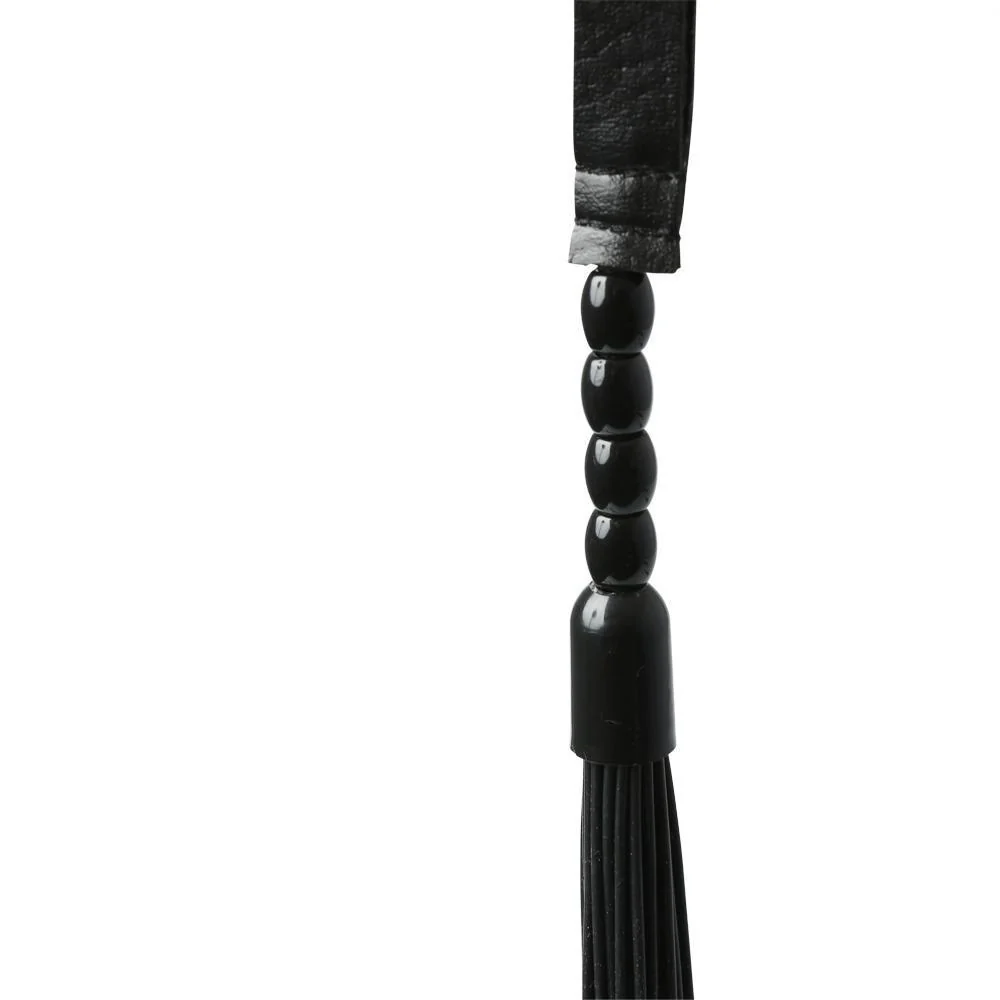 Sportsheets Faux Leather Noir Whip - Image 3