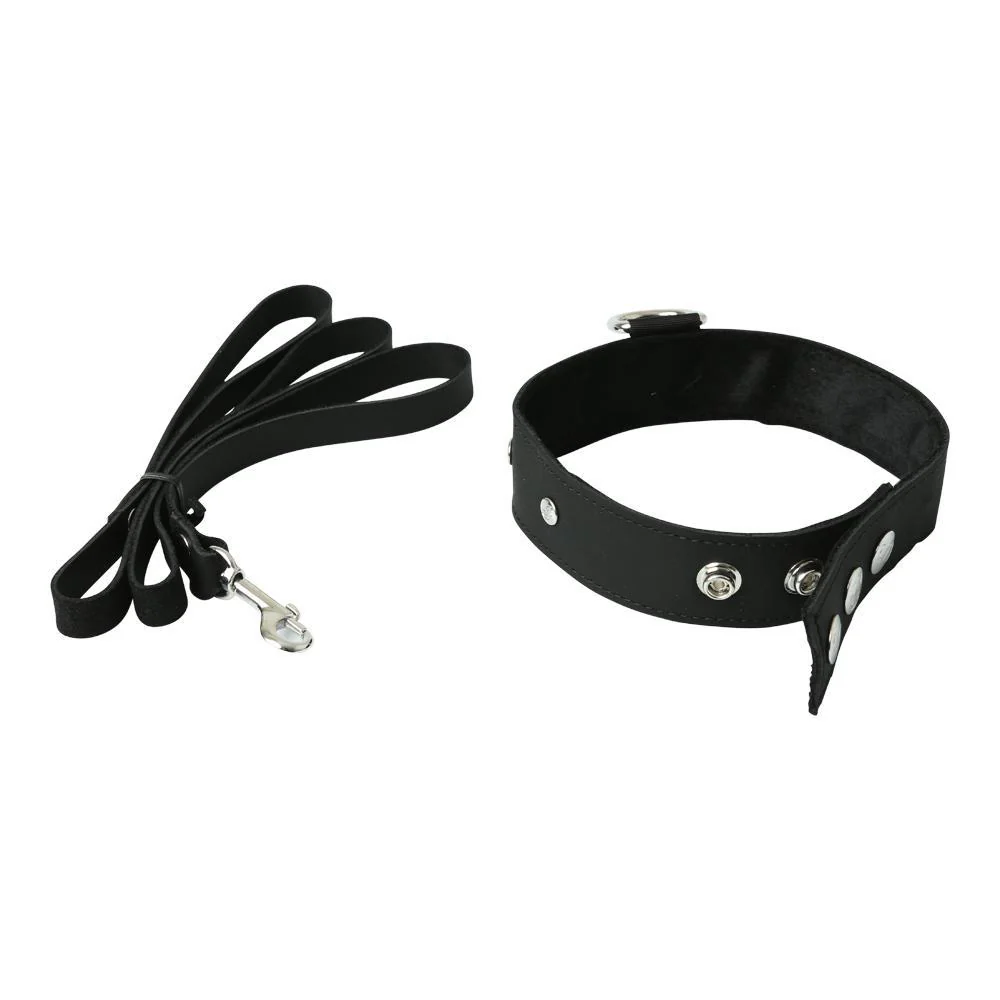 Sportsheets Leather Leash & Collar - Image 6