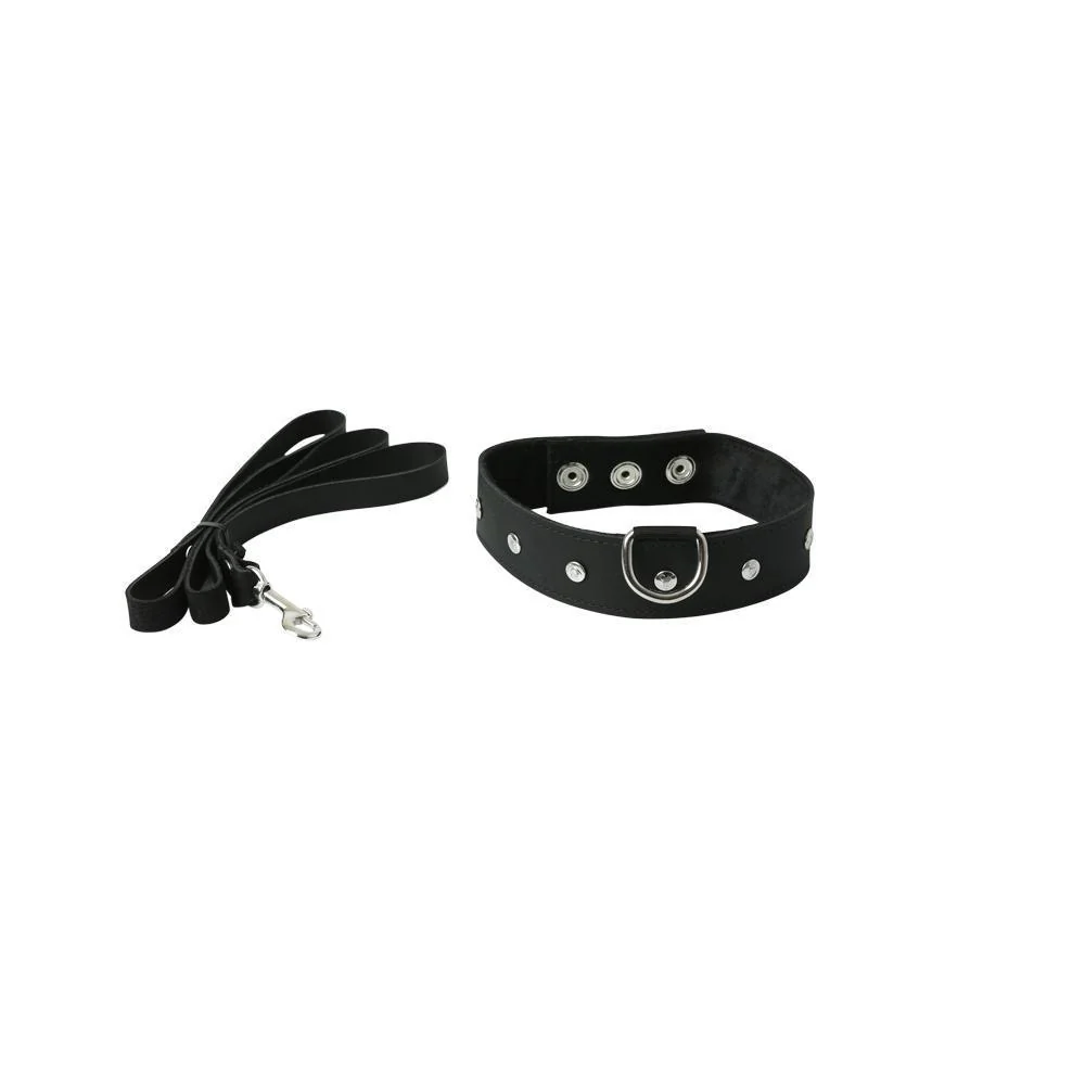 Sportsheets Leather Leash & Collar - Image 7