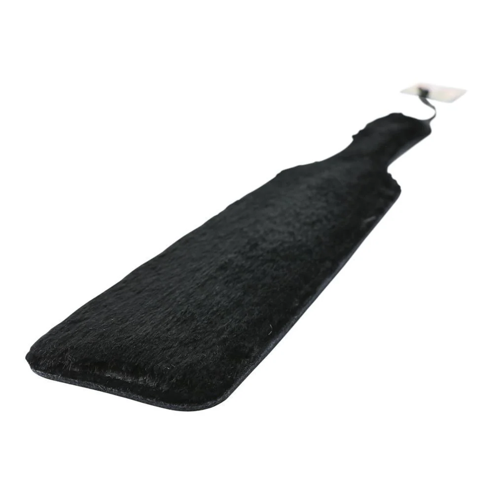 Sportsheets Leather Paddle with Black Fur Side - Image 3