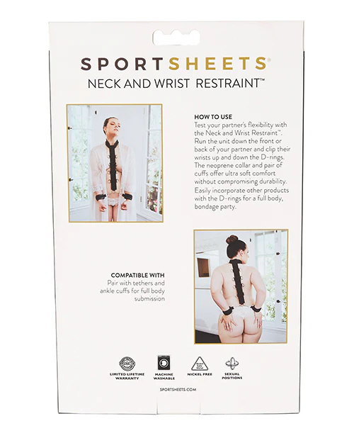 Sportsheets Neck and Wrist Restraint - Image 11